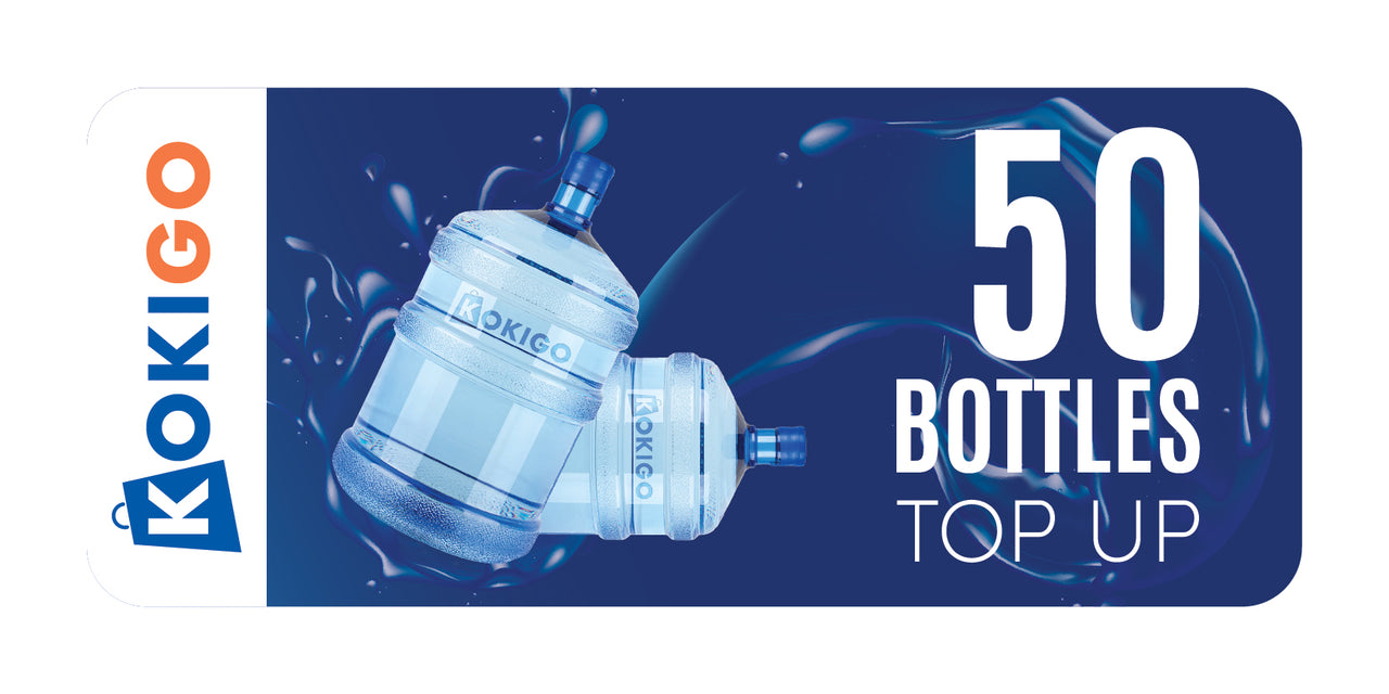 50 Bottles Top Up Coupon SkyBlue Waters