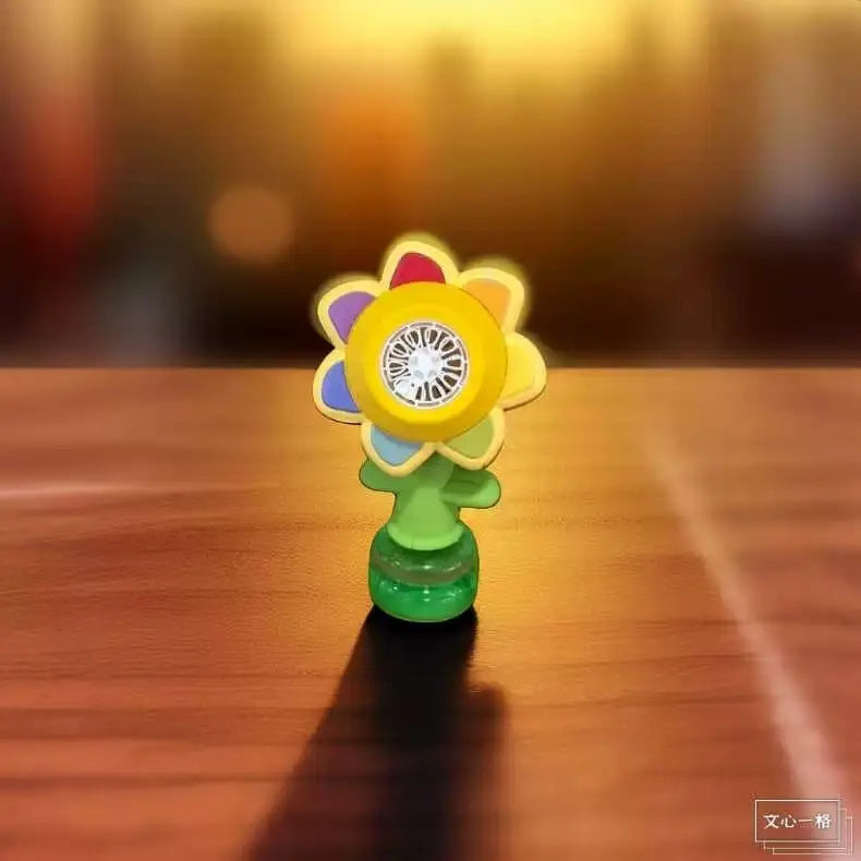 Automatic Dancing Sunflower Bubble Machine