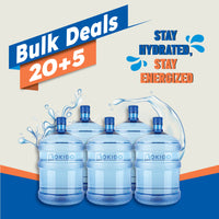 Thumbnail for SkyBlue Dews 5 Galloon Bottle Subscription (20 + 5 FREE)