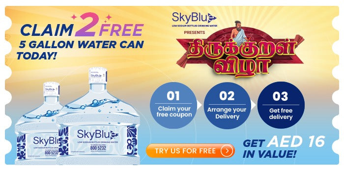 2 Free 5 Gallons Water Bottles