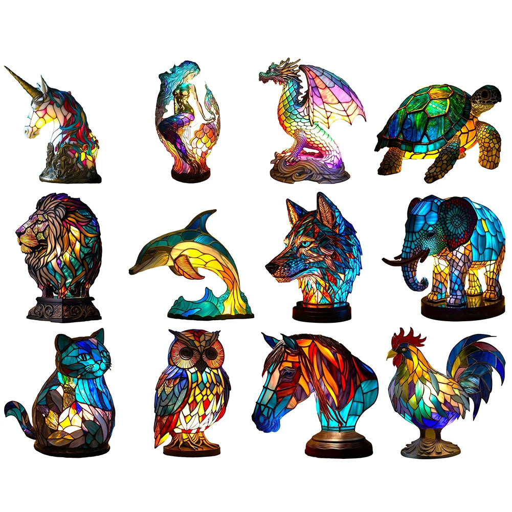 Artistic Animal Night Light Lamp