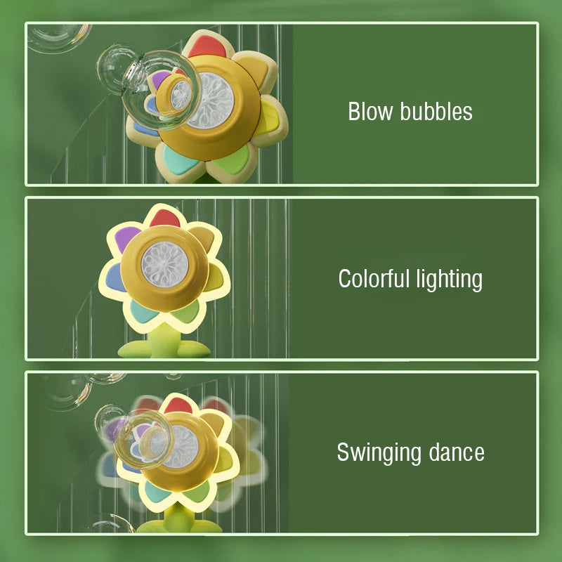 Automatic Dancing Sunflower Bubble Machine